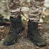 Tactical Military Combat Boots Men Suede Leather Army Hunting Trekking Camping Mountaineering Spring Autumn Work Shoes 38468313456