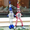 4 styles de poupées de Noël faites à la main gnomes de Noël sans visage en peluche ornements cadeaux enfants décoration de Noël DC944