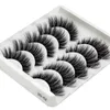New 5pairs 3D Mink Easelashes Mink Lashes Natural Soft False Makeup Fluffy Wispy Eyelash Extension6772139