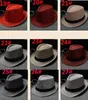 Mężczyzn Cap S Women Słomowe czapki miękkie panamskie czapki na zewnątrz skąpy brzegi kolory wybierz DC074