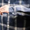 Flanel Plaid Shirt Mannen Katoen Herfst Mannelijke Casual Lange Mouw Herfst Mannen Kleding Slim Fit Lange Mouw Plaid Katoen Casual S