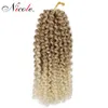 Nico Hair Malibob 3 paquets Kanekalon Extensions de cheveux synthétiques en vrac 8 pouces Mali Bob Afro bouclés Crochet tresses 1219490