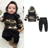 12 Styles Baby Tracksuit INS Kids Hoodie + Pants Clothing Set Floral Striped Print Outfits Outwear Boy Girls Baby Set Children Clothes M685