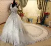 Elegant Real Photo Wedding Dresses For Woman White Tulle Luxury Ball Gown Wedding Party Dress Bling Beaded vestidos de Novia Vintage Princess Bride dresses 2023