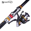 Sougayilang 1.8-3.6m Teleskopisk fiskestång och 11BB Fiske Relhjul Portable Travel Fishing Rod Spinning Rod Combo