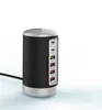 Adattatore di alimentazione per caricabatterie da viaggio domestico multi USB PD a 6 porte Spina americana per adattatori splitter hub iPhone Samsung