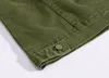 Jeans Vestes Hommes Coupe-Vent Denim Vestes Armée Vert Manteaux Survêtement Pardessus Mâle Printemps Tops 2019 Vente Chaude