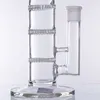 17.8 Inch Rechte Buis Glazen Bong Waterpijpen 3 Lagen Honingraat Inline Perc Olie Brander Met 18Mm Kom Voor roken Chicha Shicha