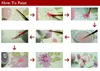 Pintura a óleo DIY por números pares Flower Street 5040cm2016 polegadas na tela para kits de decoração doméstica UNFRAMED5502769