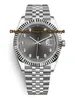 18 Stil Yüksek Kaliteli İzleme 41mm Datejust 126333 126334 Başkan Jubilee Bilezik Asya 2813 Hareket Mekanik Otomatik Erkekler WA285C