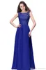 Elegant Lace Bridesmaid Dresses Jewel Sleeveless Plus Size Sheer Back Zipper Chiffon Cheap Formal Maid of Honor Gown 2019 CPS463244r