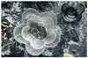 花びら灰皿透明プノンペン不規則な家庭のサラダフルーツボウルハンマー形のガラスのボール