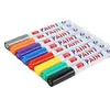 Waterdichte marker Pen Tire Tire Tread Rubber Permanente Non Fading Marker Pen Paint Pen Witte kleur Kan markeren op de meeste oppervlakken DBC