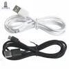 500 sztuk / partia Czarny Biały Type-C 3.1 / Micro USB Data Sync Kabel Ładowarka do Nokia N1 dla MacBooka 12 "OnePlus 2 Zuk Z1 Nexus 5x / 6P Huawei P9