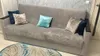 Сплошной цвет 190-230cm Плюшевый сгущают Упругого диван Обложка Универсальных Секционного Чехол 3 Seater Stretch Couch Обложка для гостиной