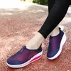 Hot Sale-Women Sport for Light Up Women Swing Wedges Platform zapatos mujer trainers tenis feminino Breathable Toning Shoes