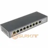 Freeshipping DSLRKIT 9 Ports 8 PoE-Injektor Power Over Ethernet Switch 48V 120W