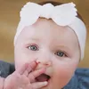 20 kleuren baby meisje kant nylon hoofdband mode elasticiteit zacht snoep kleur bohemia boog baby haaraccessoires
