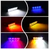 1st 4Led Car Emergency Beacon Light Flashing 4W 12V24V LED Strobe Light Universal Fit Truck Red Blue Amber White2747447