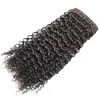 Glamouröse afro kinky lockige menschliche Haarbündel 1 stück exotische brasilianische kinky lockige Haare webt