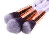 10st Marmor Patten Makeup Brush för kosmetisk pulver Foundation Eyeshadow Lip Makeup Brushes Set Beauty Tool