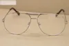 Wholesale- 1038366 Full frame metal Eyeglasses oculos de grau masculino Frame Size: 59-12-140mm