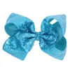 Fermagli per capelli Accessori per ragazze Bambini Forcine per capelli Paillettes Brillanti Grandi grandi 8 POLLICI Bowknot Clip Barrettes Pary Copricapo HC122