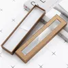 Pen Gift Box Transparent Window Paper Packaging Pen Box Ballpoint Pens Pencil Cases Display Stand Rack School Office Supplies Stat8942060