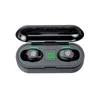 Nieuwe Bluetooth-headset F9 Digitale Display Touch In-Ear Geschikt voor Running Sports Oordopjes Universal DHL GRATIS