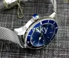 Luksusowe zegarki męskie Super automatyczne srebrne męskie zegarek Ocean Men Watches Steldles Stell Designer Watches zegarek na rękę