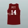 Brad Pitt Cherokee Rejects 14 School Retro Basketball Jersey Men's Stitched Custom Any Number Name Jerseys