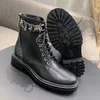 Hot Sale- World Tour Desert Boot Designer Women Boots Platform Boot Spaceship Ankel Boots Högklackat Läder Stövlar Tunga Solor