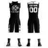 Gratis ontwerp Jersey Custom New Basketball Draag DIY Custom Printing Aantal Chinees Patroon