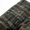 2 Colors Mens Shorts Dhgate Cargo Shorts Plaid Casual Cargo Pants With Pockets Athletic Short Pants Male Outdoor Beach Board