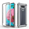 Armour Defener Case voor LG K51 Stylo 6 Moto G Stylus 3 in 1 Hybrid Cover Hard Back Cover met OPP-zak