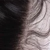 Fechamento de renda encaracolado peruano, cabelo humano com fechamento superior de 4x4 com cabelo de bebê, peças de cabelo virgens encaracoladas Bellahair6923503