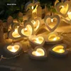 Stränglampor Leds Gadget Juldekoration Led Star Fairy Lights Garland Novelty för Newyear X-Mas Bröllop Hem Inomhus Batteri Power
