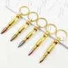 Beer Bottle Opener keychain Bullet Shell Shape Key Ring Chain Metal Beer Bar Keychain Tool for Wedding Birthday Day Great Cool Gifts