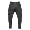 Jogger Jogginghose Männer Beiläufige Dünne Hosen Multi-taschen Hose Männlichen Track Hosen Gym Fitness Training Bodybuilding Sport Hose