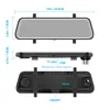 10 Quotips schermauto DVR Mirror Dash Camera Dash Cam Dual Lens Car Camera Full HD Drive Recorder Stream achteruitkijk Mirror6970111