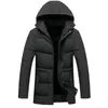 Hommes Down Parkas 2022 Hommes Veste Manteaux Épaissir Chaud Coupe-Vent Vestes D'hiver Casual Parka À Capuche Outwear Coton Rembourré Chaqu Phin22