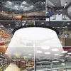 US stock 300W 2230V UFO ultra slim LED high bay light6000K 24000Lm IP65 luci a led efficiente luce di inondazione Lampada highbay da miniera in alluminio