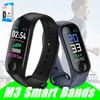 Hot Selling M3 Smartband Fitness Tracker Smart Armband Bloeddruk Hartslag Monitor Waterdichte Smart Band Pro Polsband Smart Band