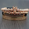 3pcssetRoman Numeral Bracelets Steel Couple Bangle Crown Charm for Love Vintage Bracelets for Women Men Jewelry Christmas Gift76527742349