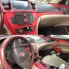 Caril-Styling Carbono Fibra Carro Interior Centro de Consola Mudança de Cor Moldagem Adesivo Decalques para Buick Regal Opel Insígnia 2009-2013