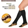 Chaussettes pour hommes Anti-Fatigue Compression Unisexe Doux Anti-Fatigue Magic Support Genou Haut Bas1