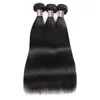 Ishow Body Wave Extensions 13x4 Kant Frontale Peruviaanse losse Diepe Kinky Krullend Menselijk Haarbundels met Sluiting Straight Water Voor Vrouwen Alle leeftijden Jet Black 8-28Inch