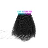 VMAE FASHILAY PERUVIAN VURMEN HAME HARE AFRO CURLY KINKY KINKY STRAING 4A 클립 120G 140G 160G Natural Color Curicle 정렬