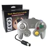 Os mais recentes Joystick Gamepad Wired Game Controller para NGC NINTENDO GC Game Cube Para Platinum 22 Cores Com Colorful Box DHL frete grátis