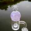 Kształt kulowy Heady Glass Cap Cap Dome Kopuły Samochody Palenia Kolorowe Topy Kwarcowy Banger Nails Water Pipe Bong Dab Rigs